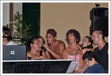Festa col Karaoke a Villa Marina