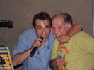Karaoke alla festa a Villa Marina Bellaria Rimini