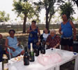 Ospiti a Villa Marina durante la festa di Ferragosto