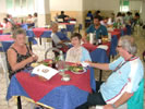 Ospiti a Villa Marina durante la festa di Ferragosto