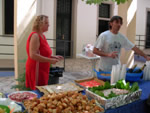 Preparazione della festa di Ferragosto