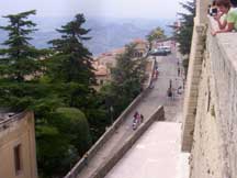 Vista dal Torrione di San Marino