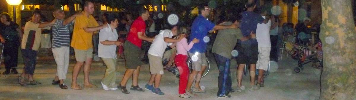 Trenino durante la festa di Ferragosto a Villa Marina