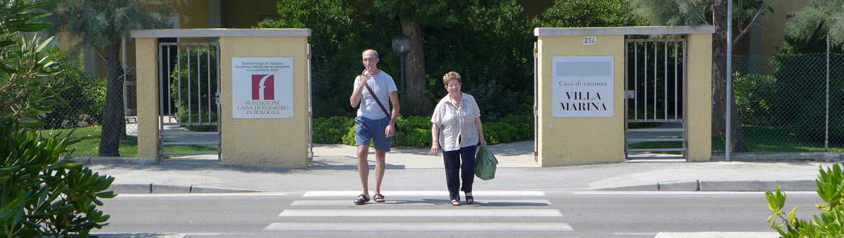 Da Villa Marina alla spiaggia, ingresso accessibile Estate 2015